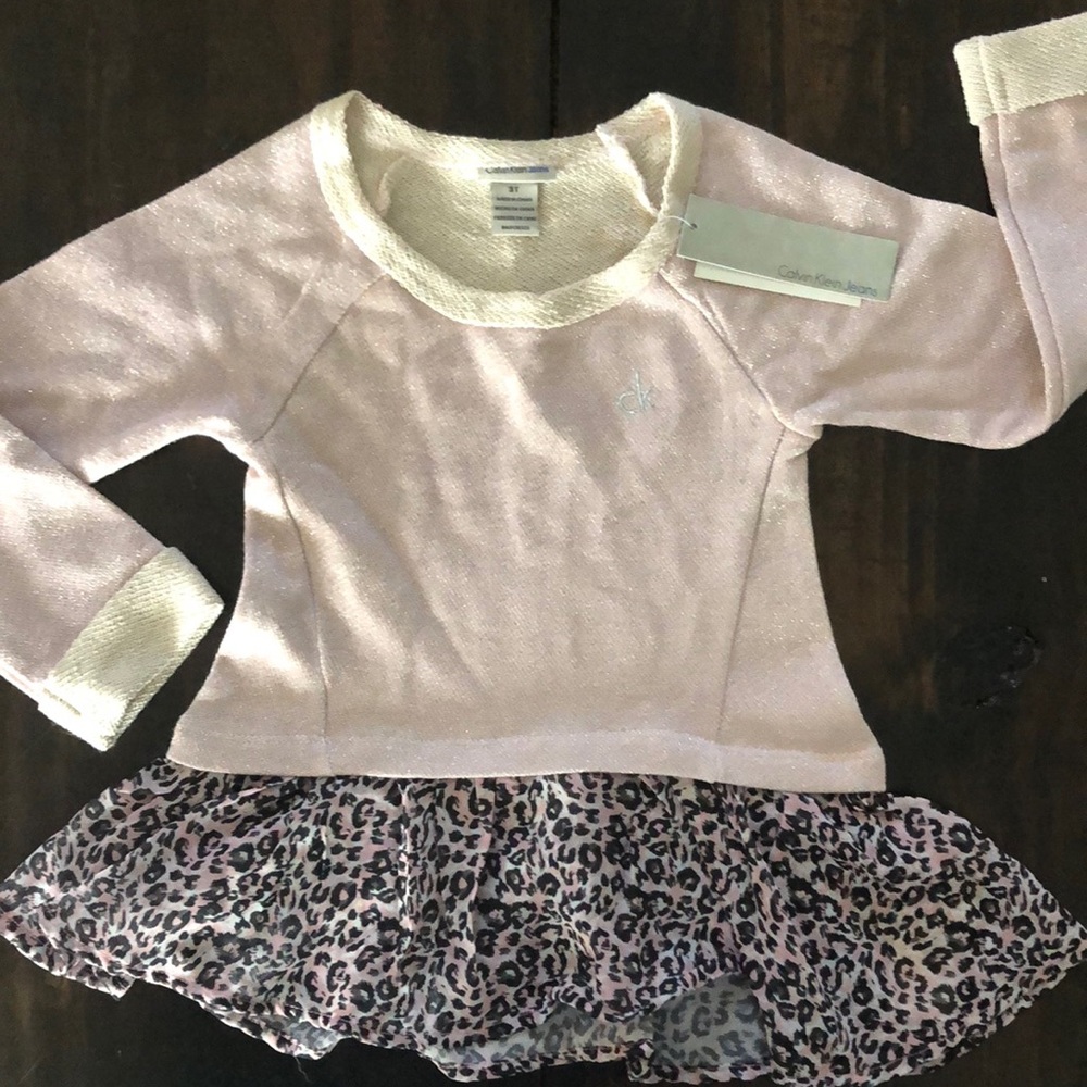 NWT Calvin Klein Jeans toddler tunic